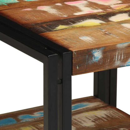 Mesa De Café Madera Sólida Recuperada
