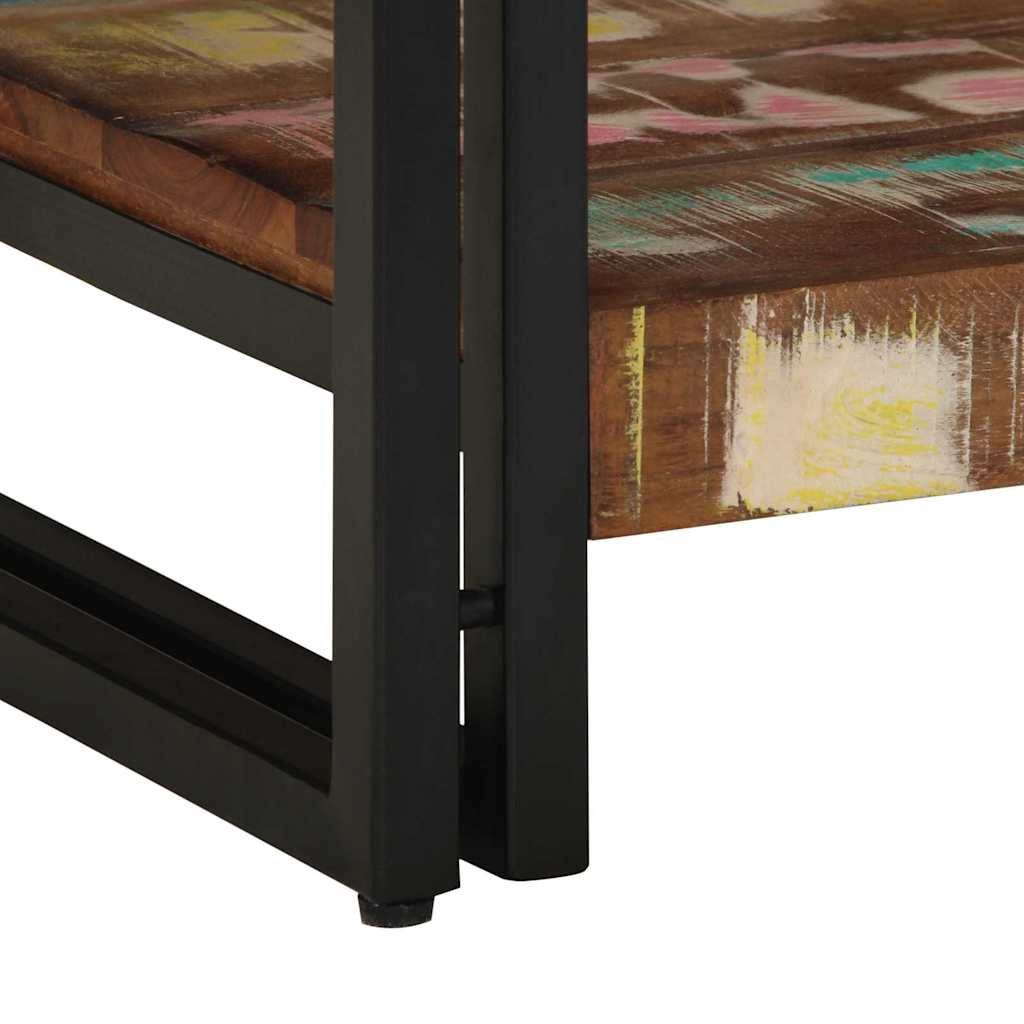 Mesa De Café Madera Sólida Recuperada