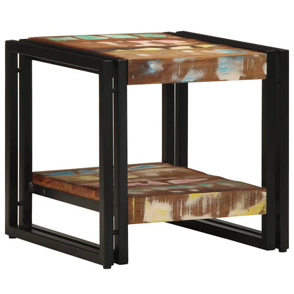 Mesa De Café Madera Sólida Recuperada