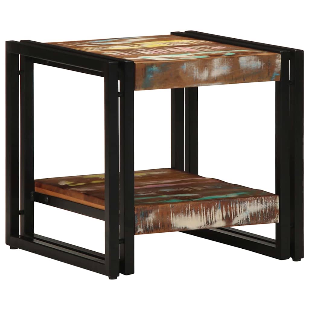 Mesa De Café Madera Sólida Recuperada