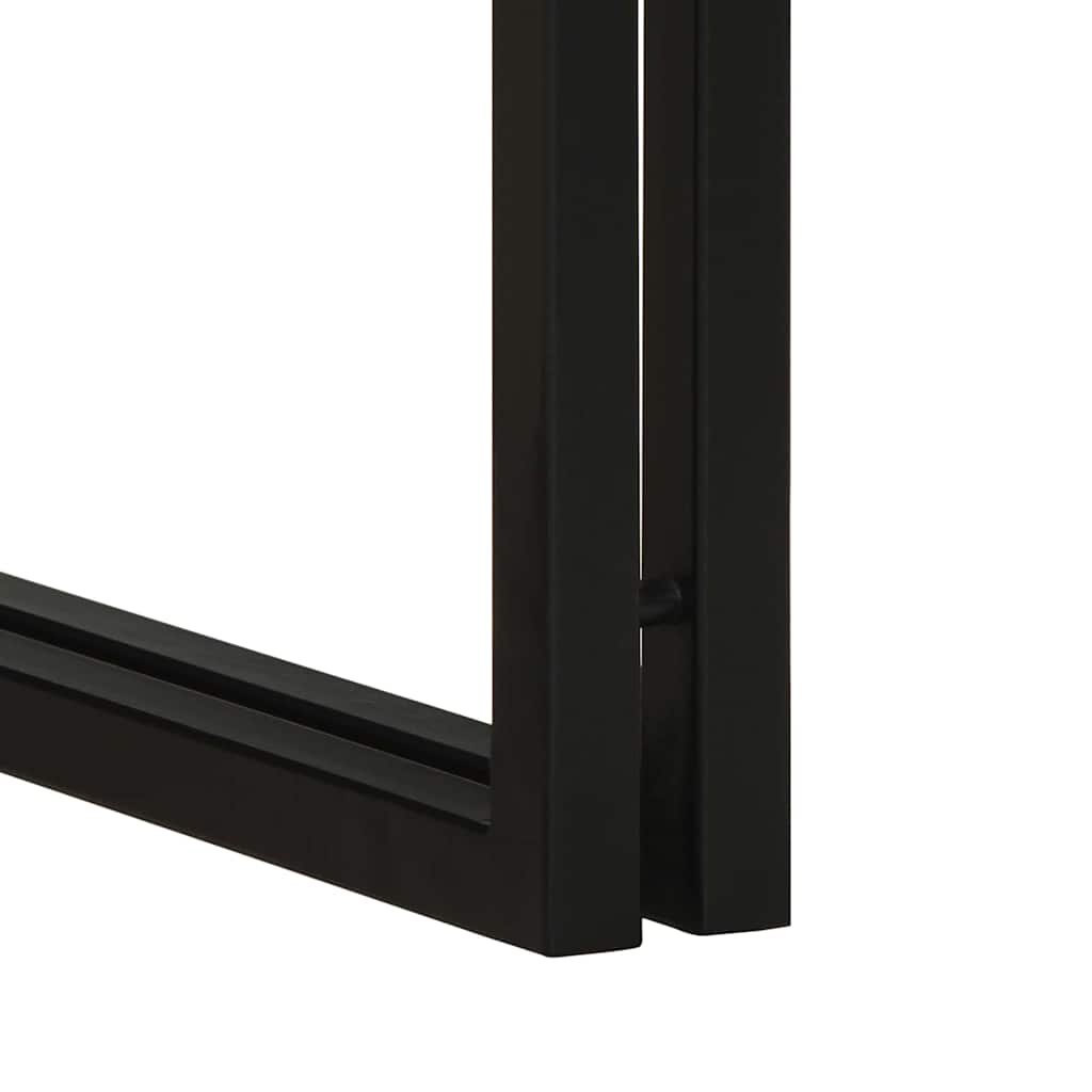 Mesa De Café Marrón Madera De Acacia Sólida