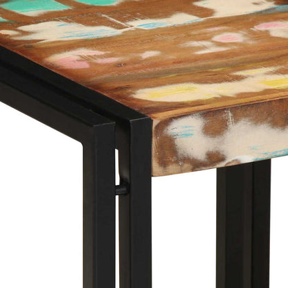 Mesa De Café Madera Sólida Recuperada
