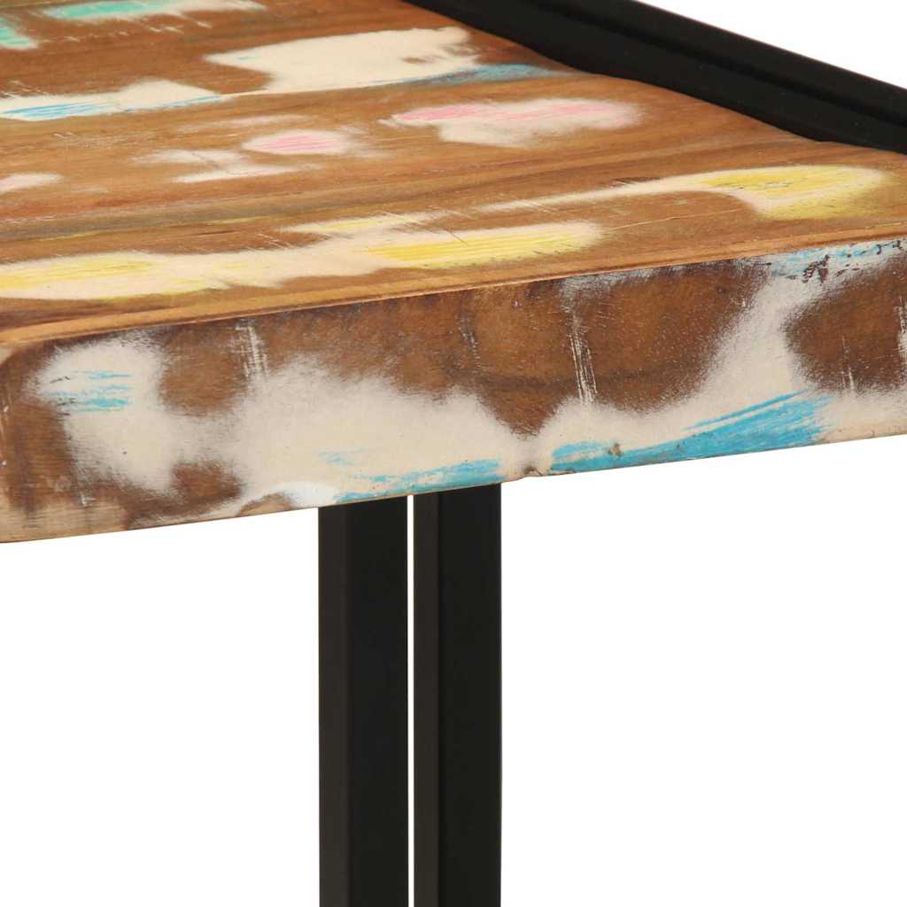 Mesa De Café Madera Sólida Recuperada