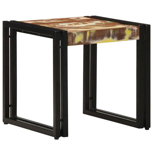 Mesa De Café Madera Sólida Recuperada
