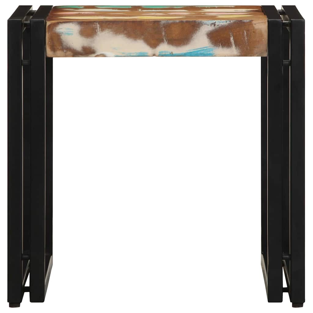 Mesa De Café Madera Sólida Recuperada