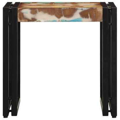 Mesa De Café Madera Sólida Recuperada