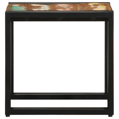 Mesa De Café Madera Sólida Recuperada