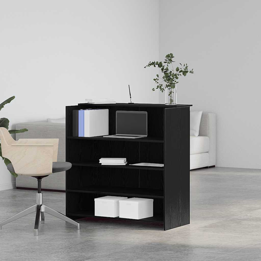 Escritorio De Recepción Roble 100X50X103,5 Cm Madera De Ingeniería