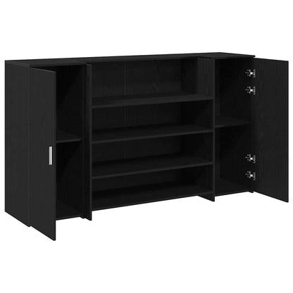 Escritorio De Recepción Roble 180X50X103,5 Cm Madera De Ingeniería