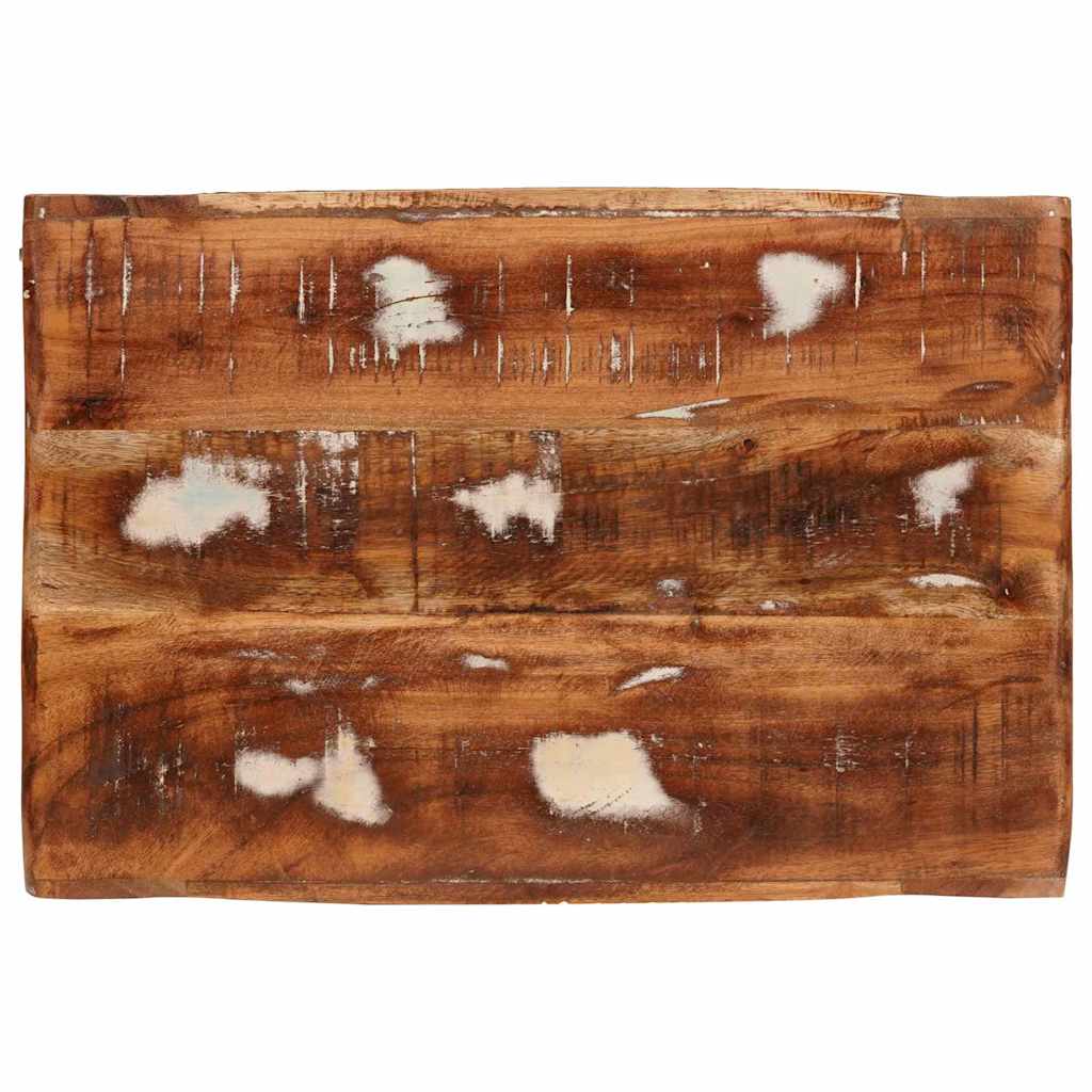 Estante De Vino Marrón 44 X 30 X 35 Cm Madera Sólida Recuperada