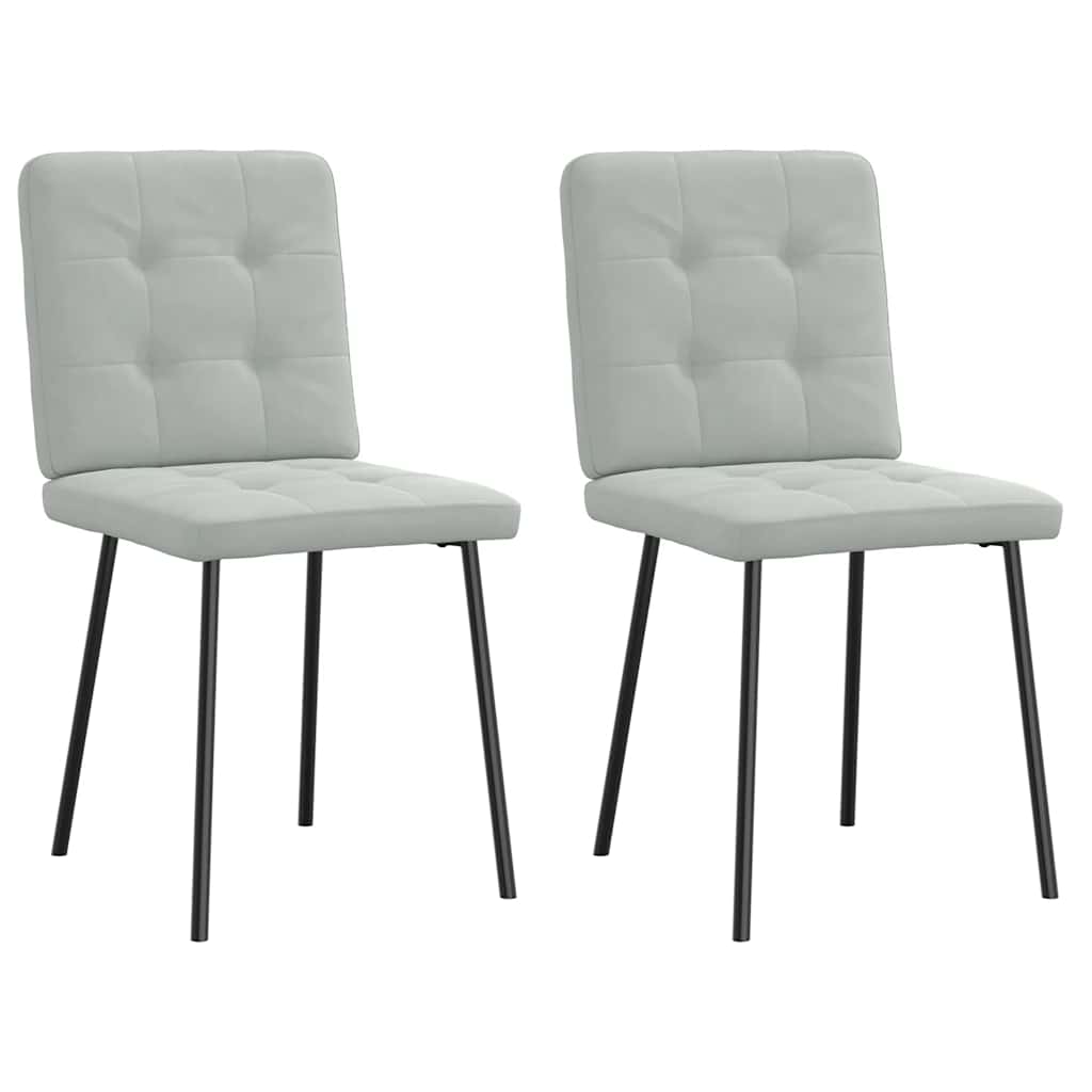 Sillas De Comedor 4 Unidades Terciopelo