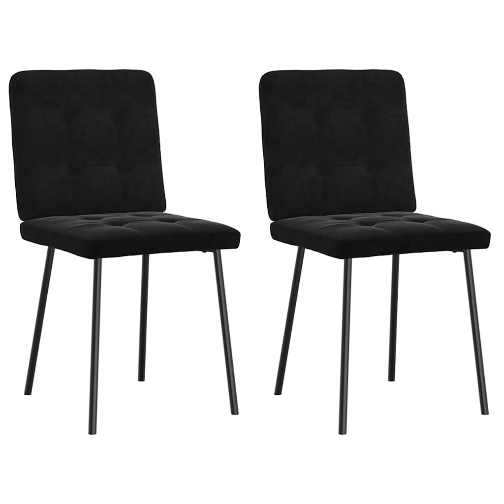 Sillas De Comedor 4 Unidades Terciopelo