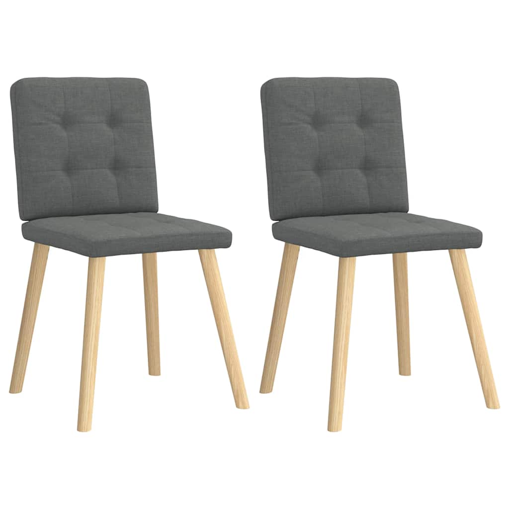 Sillas De Comedor 6 Unidades De Tela