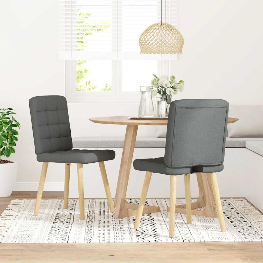 Sillas De Comedor 2 Unidades Tela