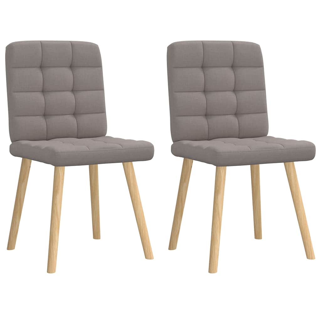 Sillas De Comedor 2 Unidades Tela
