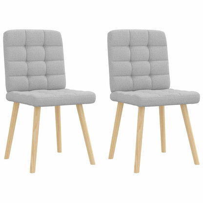 Sillas De Comedor 2 Unidades Tela