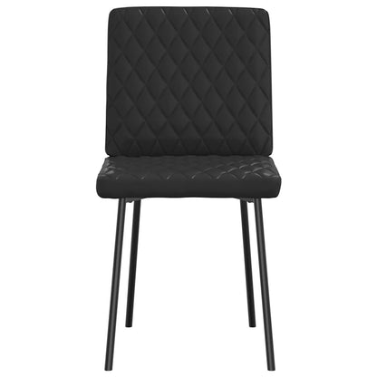 Sillas De Comedor 2 Unidades Cuero Sintético