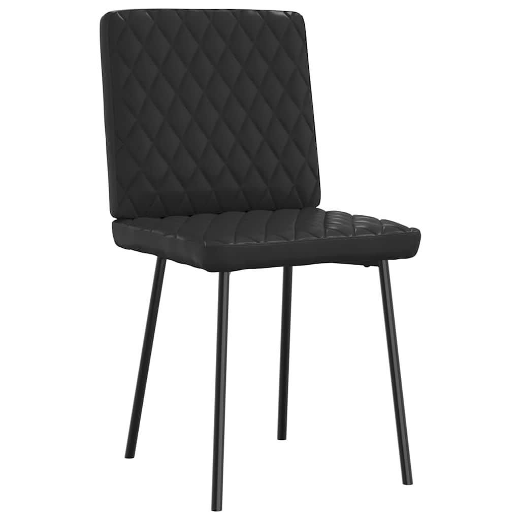 Sillas De Comedor 2 Unidades Cuero Sintético