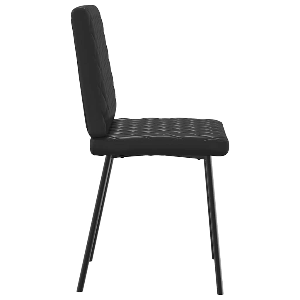 Sillas De Comedor 2 Unidades Cuero Sintético