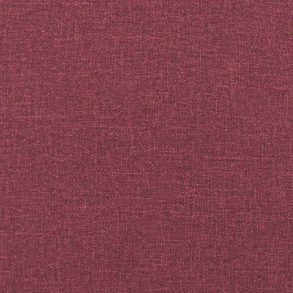 Sillas De Comedor 2 Unidades Tela Rojo Tinto