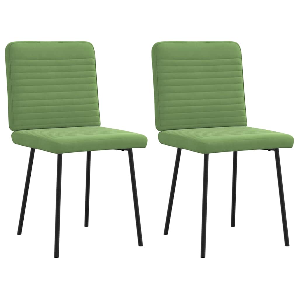 Sillas De Comedor 2 Unidades Terciopelo