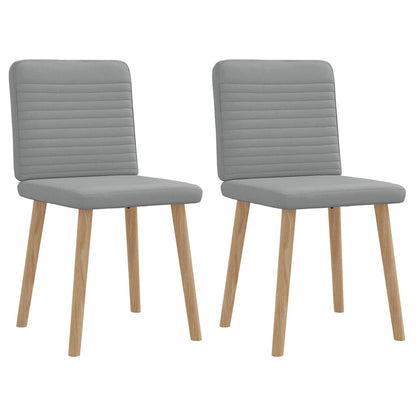 Sillas De Comedor 2 Uds Tela