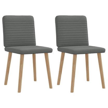 Sillas De Comedor 2 Uds Tela