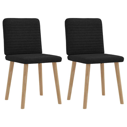 Sillas De Comedor 2 Uds Tela