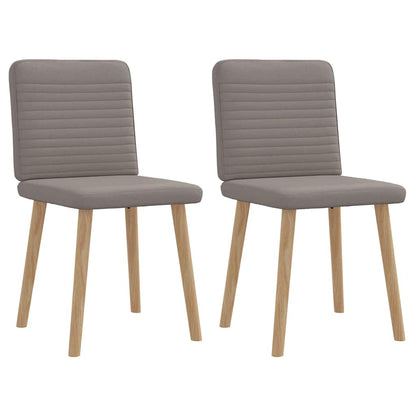 Sillas De Comedor 2 Uds Tela