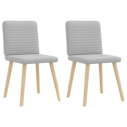 Sillas De Comedor 2 Uds Tela