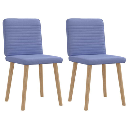 Sillas De Comedor 2 Uds Tela