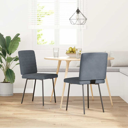 Sillas De Comedor 6 Unidades Terciopelo
