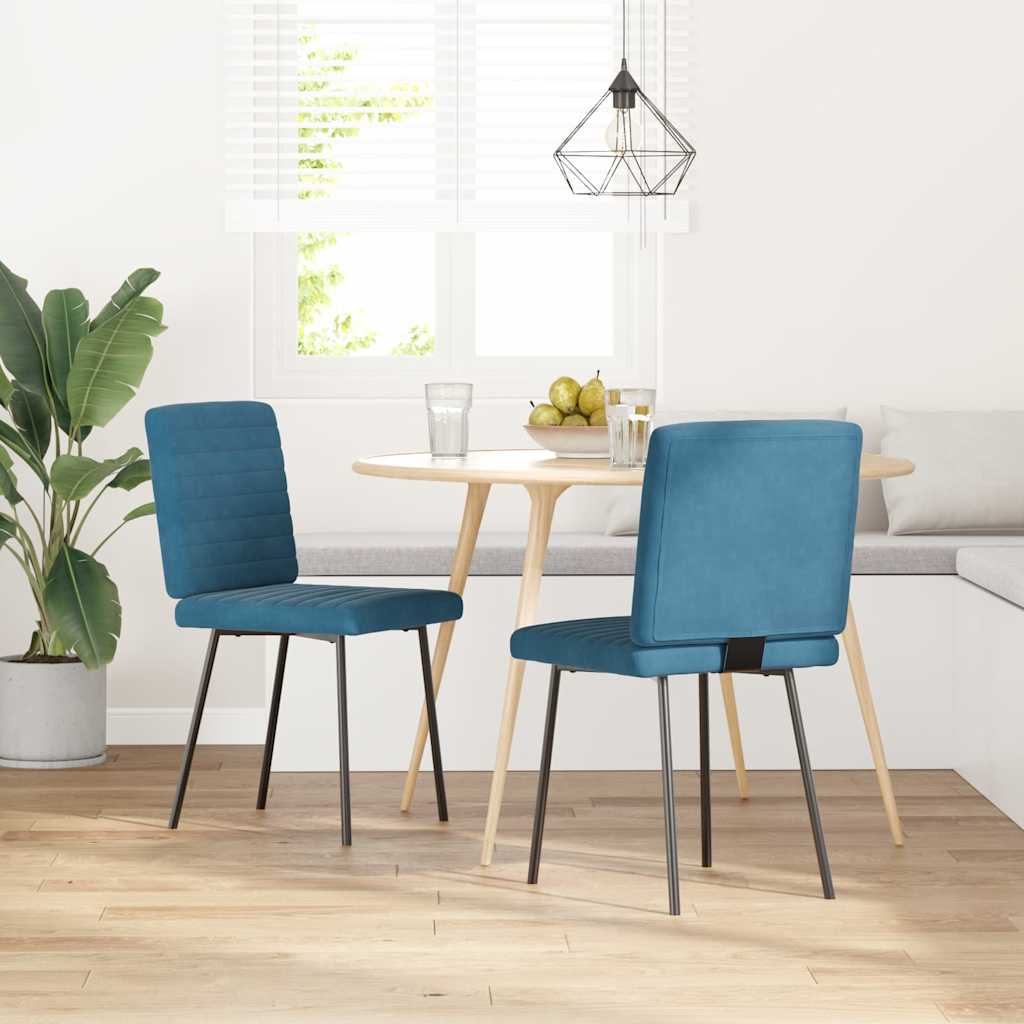 Sillas De Comedor 6 Unidades Terciopelo