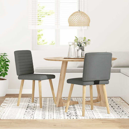 Sillas De Comedor Giratorias 6 Unidades Tela Negras