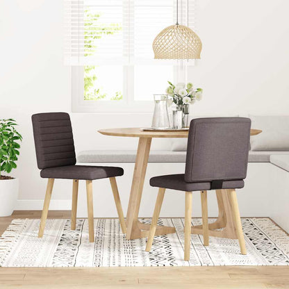 Sillas De Comedor Giratorias 6 Unidades Tela Negras