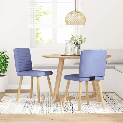 Sillas De Comedor Giratorias 6 Unidades Tela Negras