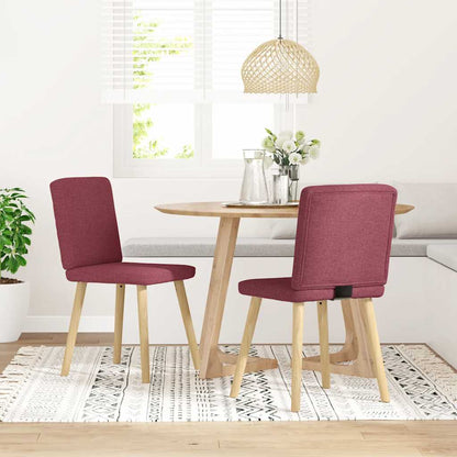 Sillas De Comedor Giratorias 4 Unidades Tela
