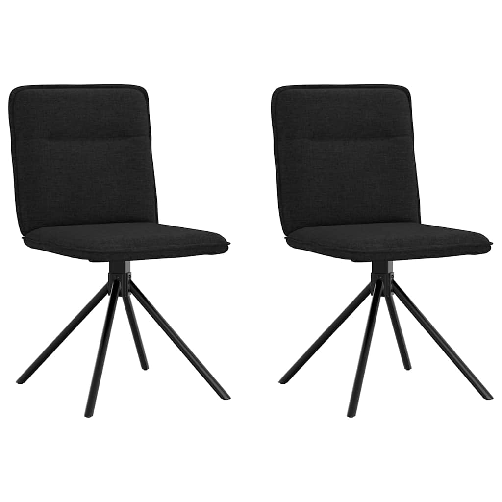 Sillas De Comedor 2 Unidades Tela Rojo Tinto