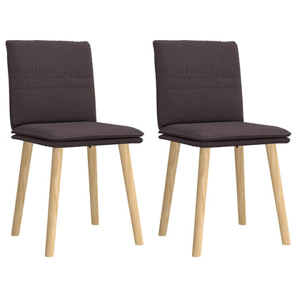 Sillas De Comedor 2 Unidades Tela