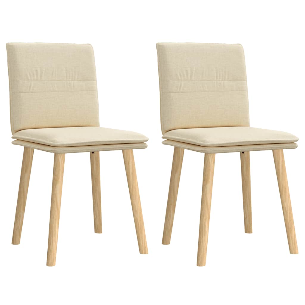 Sillas De Comedor 2 Unidades Tela