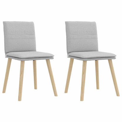 Sillas De Comedor 2 Unidades Tela