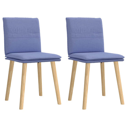 Sillas De Comedor 2 Unidades Tela