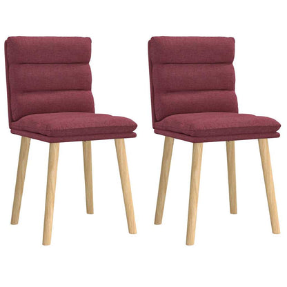 Sillas De Comedor 6 Unidades Tela