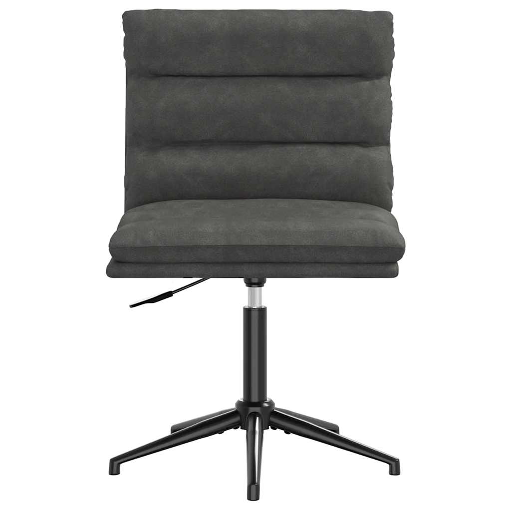 Silla De Comedor De Cuero Sintético Negra
