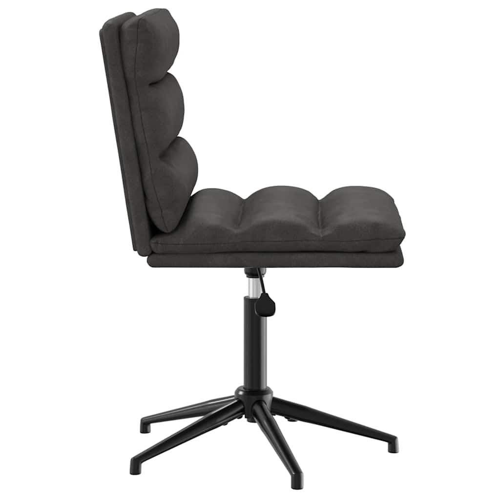 Silla De Comedor De Cuero Sintético Negra