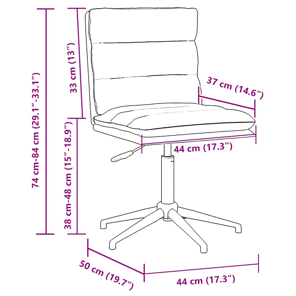 Silla De Comedor De Cuero Sintético Negra