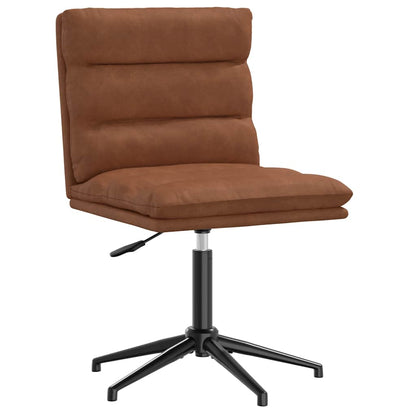 Silla De Comedor De Cuero Sintético Negra