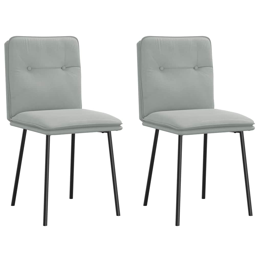 Sillas De Comedor 4 Unidades Terciopelo