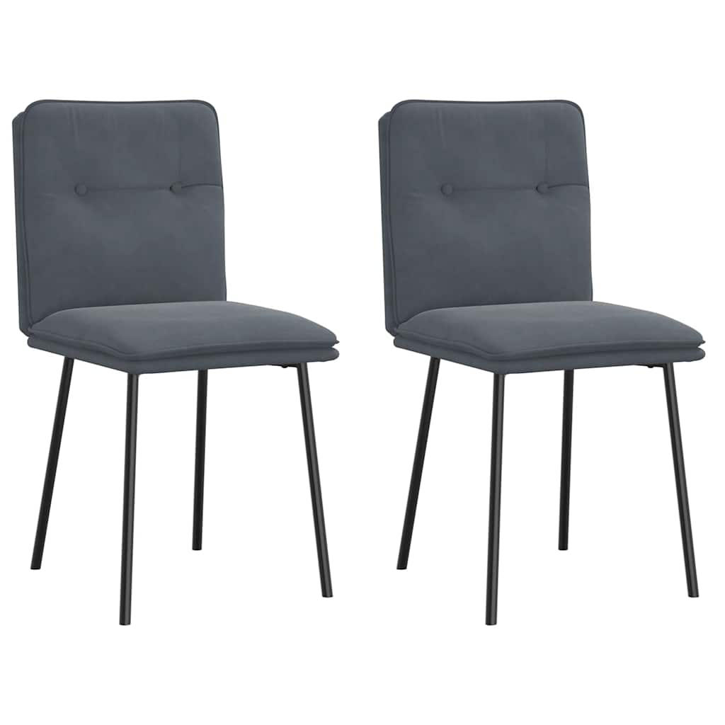 Sillas De Comedor 4 Unidades Terciopelo