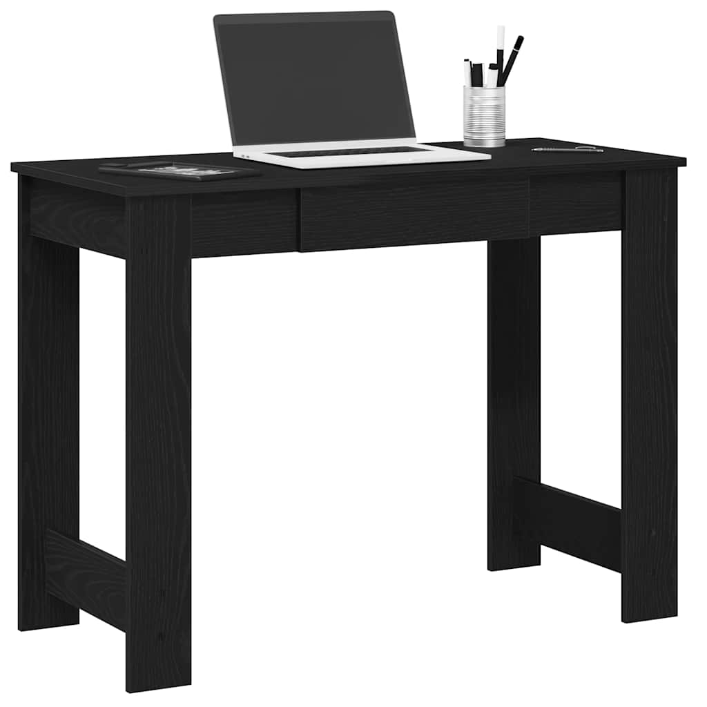 Escritorio De Madera De Ingeniería Envejecida 100X45X75 Cm
